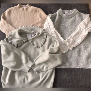 Zara sweaters size 4-5